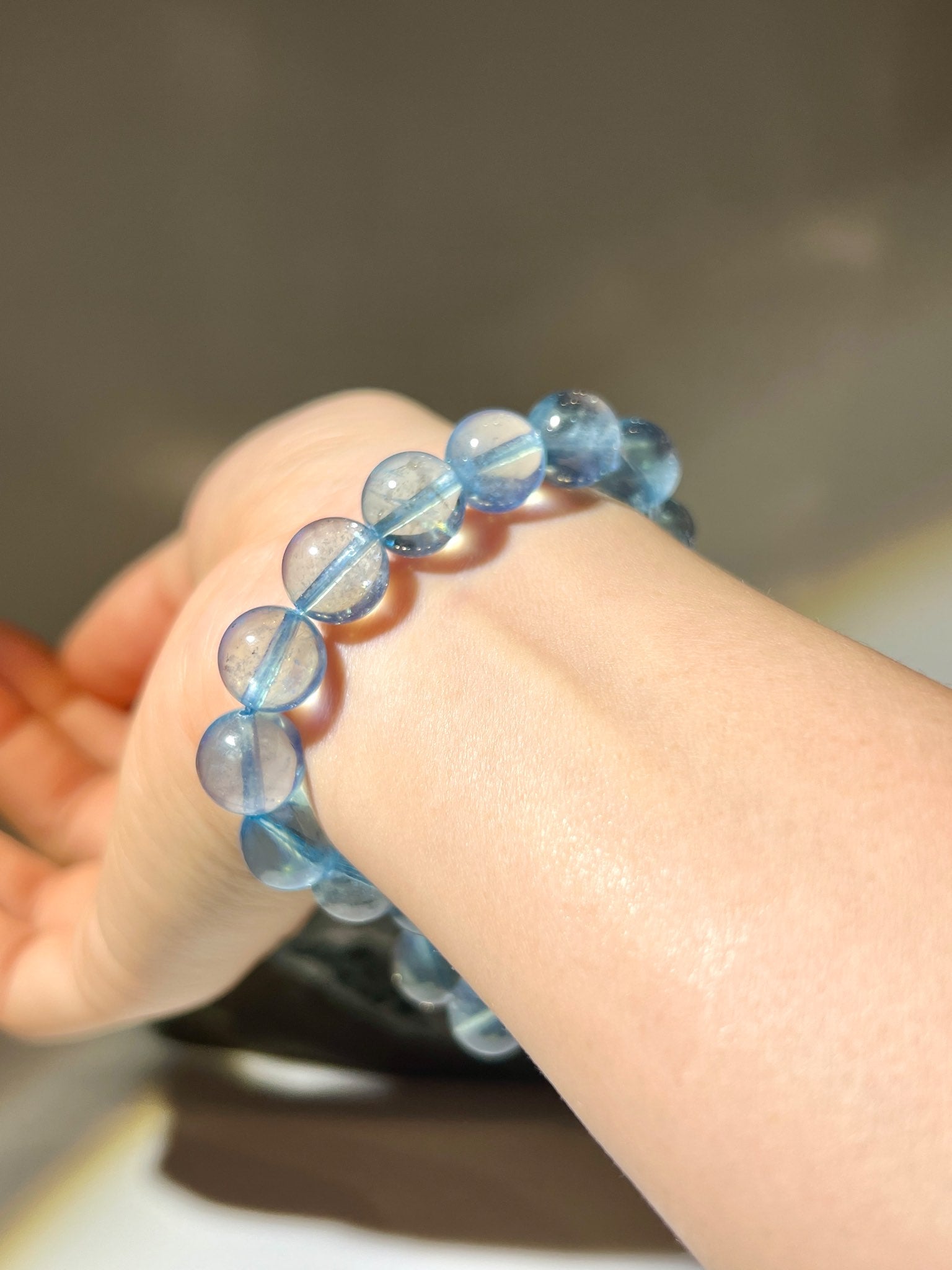 海藍寶 魔鬼海藍寶 藍色水晶 星光海藍寶 海藍寶水晶 南無水晶 Aquamarine